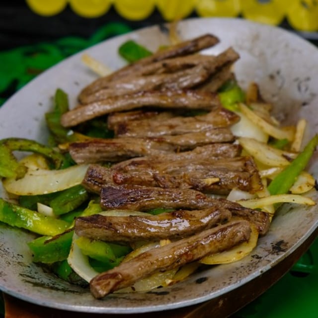 Steak Fajitas.
