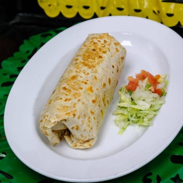 Reg Dry 1 Meat Burrito.