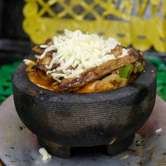 Traditional Molcajete.