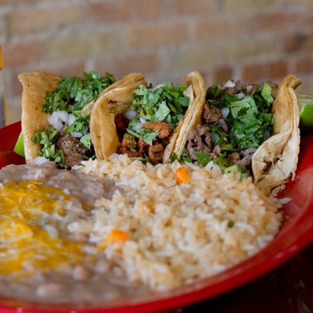 Taco Dinner Plate.