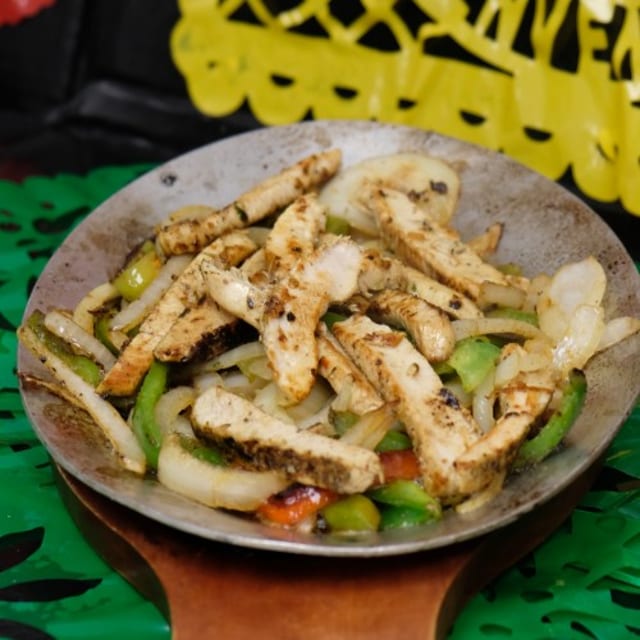Chicken Fajitas.