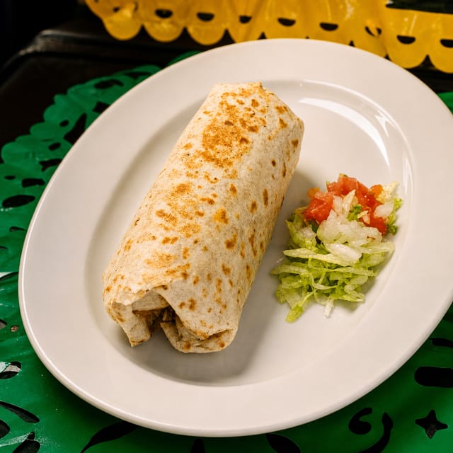 Reg Dry 1 Meat Burrito.