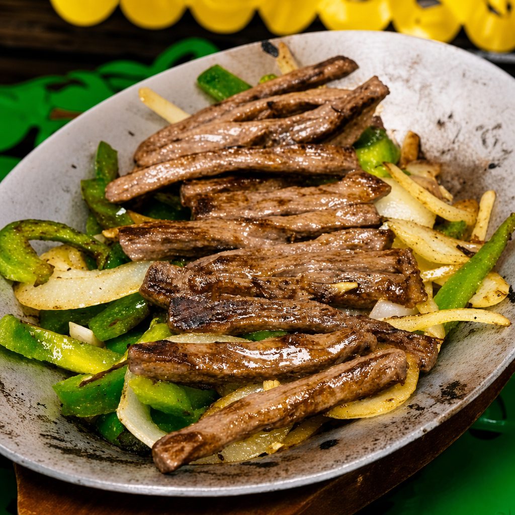 Steak Fajitas.