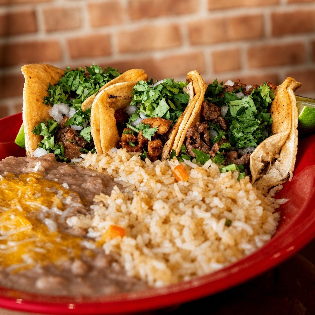 Taco Dinner Plate.