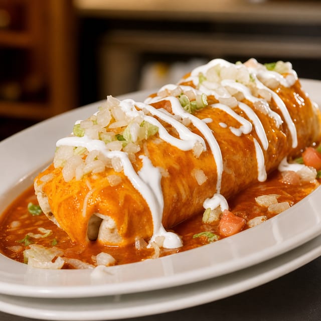 Reg Wet 1 Meat Burrito.