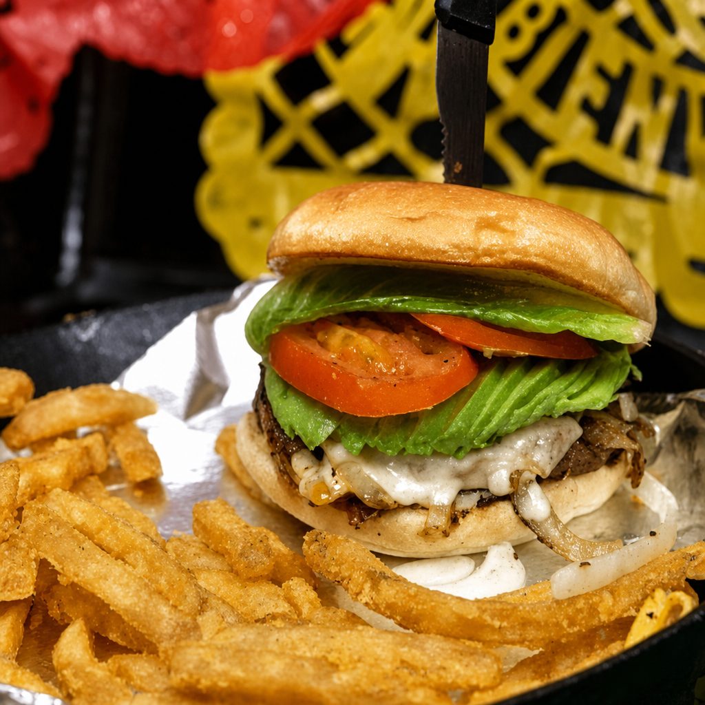 Avocado Burger.
