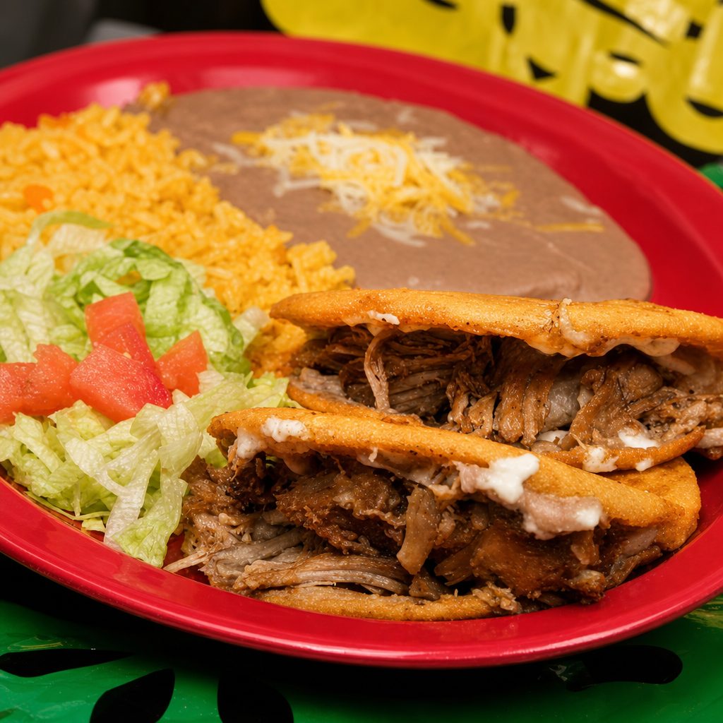 Gorditas Plate.