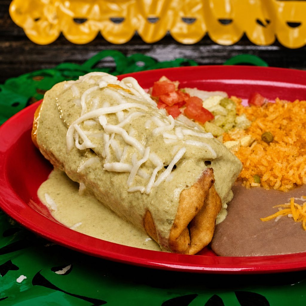 Chicken Chimichanga.